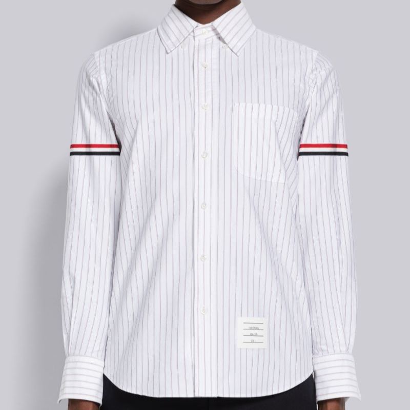 Thom Browne FW22 Button-Up Long Sleeve Shirt White MWL30-1AF0013-960 圖 6