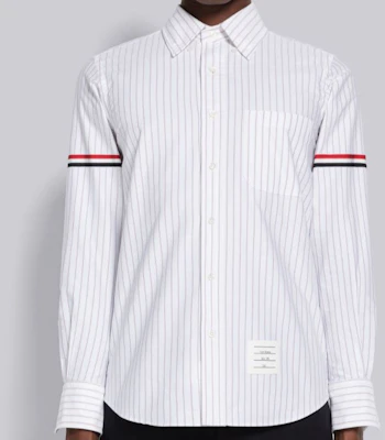 Camisa Manga Larga de Botones Blanca Thom Browne FW22 MWL30-1AF0013-960 Details for Camisa Manga Larga de Botones Blanca Thom Browne FW22 MWL30-1AF0013-960