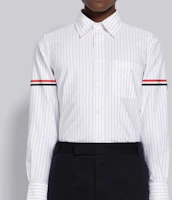 Sizing Camisa Manga Larga de Botones Blanca Thom Browne FW22 MWL30-1AF0013-960