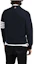 Shop THOM BROWNE FW22 Kardigan Lelaki Biru 4-Bar V-Leher Klasik. MJT325A-J0008-415