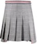 Buy THOM BROWNE FW22 經典四條紋百褶迷你裙 灰色 FGC402A-F0039-035