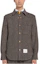 Order トム ブラウン FW22 ヘリンボーン シングルブレスト ジャケット ブラウン メンズ MJO055C-02508-210