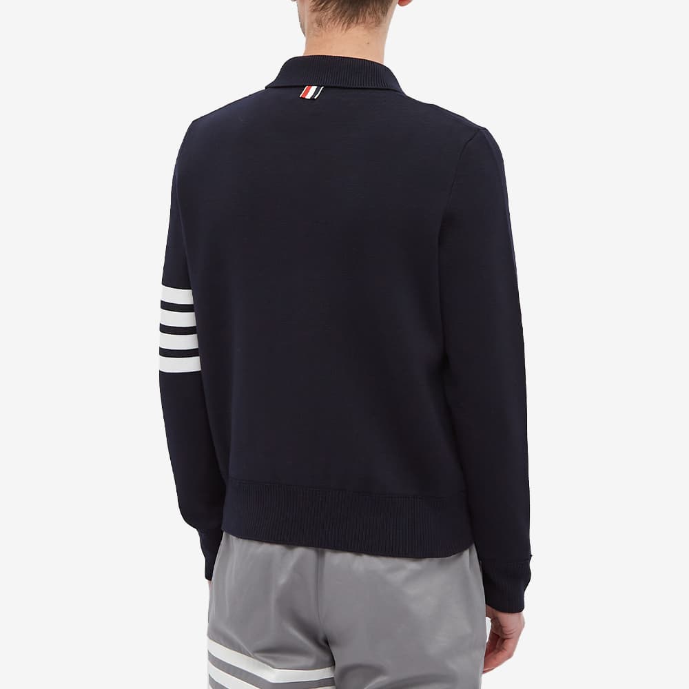 Thom Browne FW22 Navy Blue 4-Bar Knitted Cardigan Jacket MKJ071A-Y1002-415 圖 3