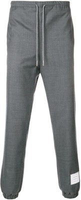 Thom Browne FW22 素色抽繩針織運動長褲 男 灰色 MTT011A-00626-035 Order Thom Browne FW22 素色抽繩針織運動長褲 男 灰色 MTT011A-00626-035