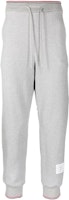 THOM BROWNE FW22 Solid Logo Letter Drawstring Sweatpants Men’s Grey MJQ155A-J0027-133 THOM BROWNE FW22 Solid Logo Letter Drawstring Sweatpants Men’s Grey MJQ155A-J0027-133