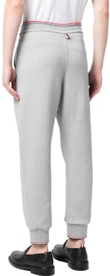 THOM BROWNE FW22 Solid Logo Letter Drawstring Sweatpants Men’s Grey MJQ155A-J0027-133 Shop THOM BROWNE FW22 Solid Logo Letter Drawstring Sweatpants Men’s Grey MJQ155A-J0027-133