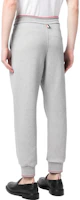 Purchase THOM BROWNE FW22 素色Logo抽繩運動長褲 男款 灰色 MJQ155A-J0027-133