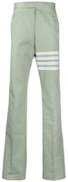 THOM BROWNE FW22 Solid Logo Print Straight-Leg Pants Men’s Dark Green. MTC001A-07890-320 THOM BROWNE FW22 Solid Logo Print Straight-Leg Pants Men’s Dark Green. MTC001A-07890-320