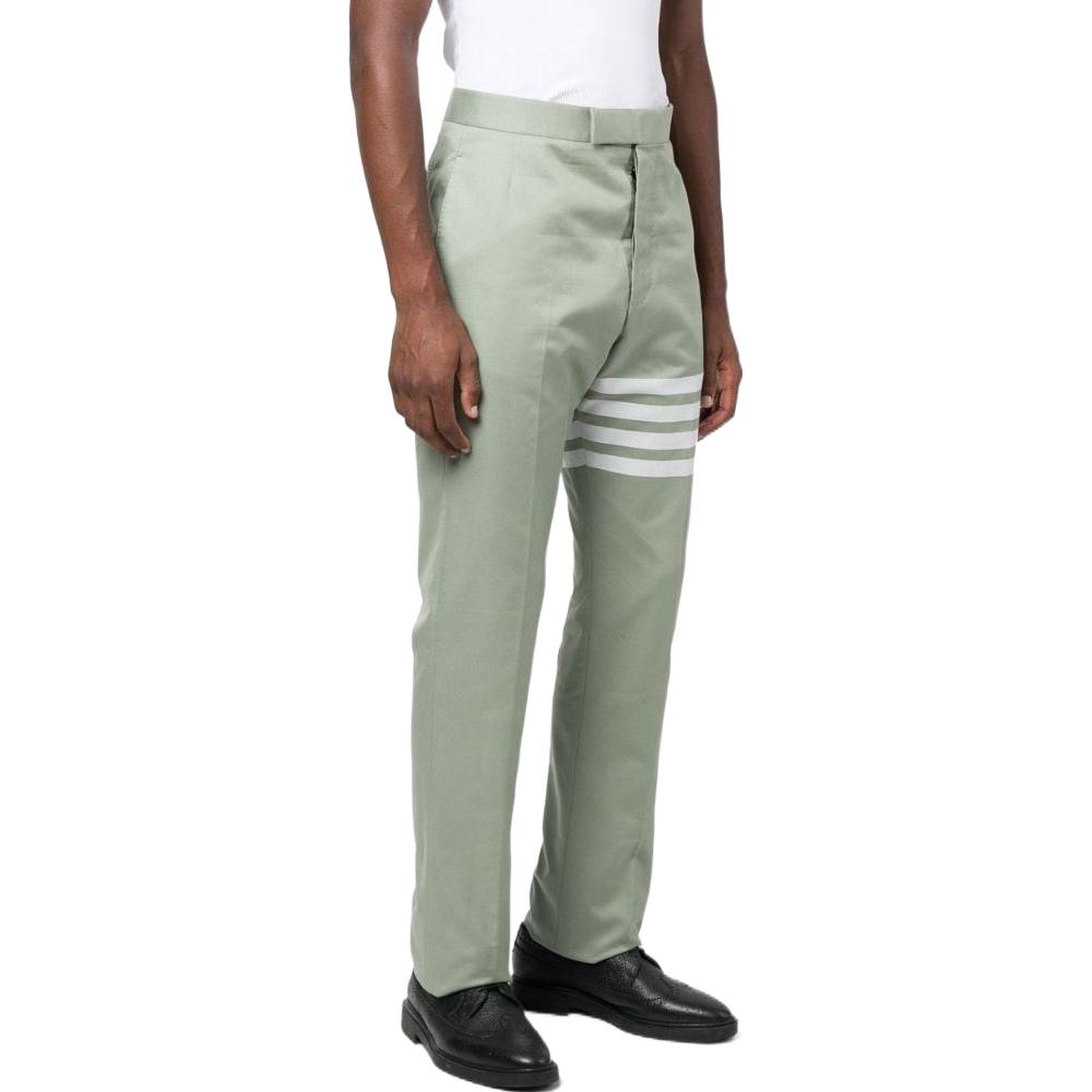 Purchase 汤姆布朗 FW22 男款深绿色直筒裤固体标志印花裤子 MTC001A-07890-320