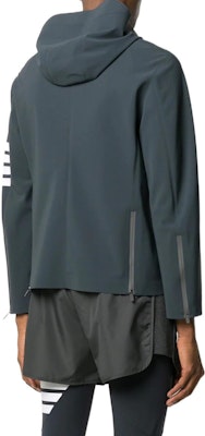 톰 브라운 FW22 스트라이프 집업 후디 자켓 남성 다크 그레이 MJA004-A06775-015 Shop 톰 브라운 FW22 스트라이프 집업 후디 자켓 남성 다크 그레이 MJA004-A06775-015