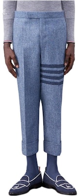 THOM BROWNE FW23 低腰花卉四條紋休閒長褲. MTC213A-05385 Buy THOM BROWNE FW23 低腰花卉四條紋休閒長褲. MTC213A-05385