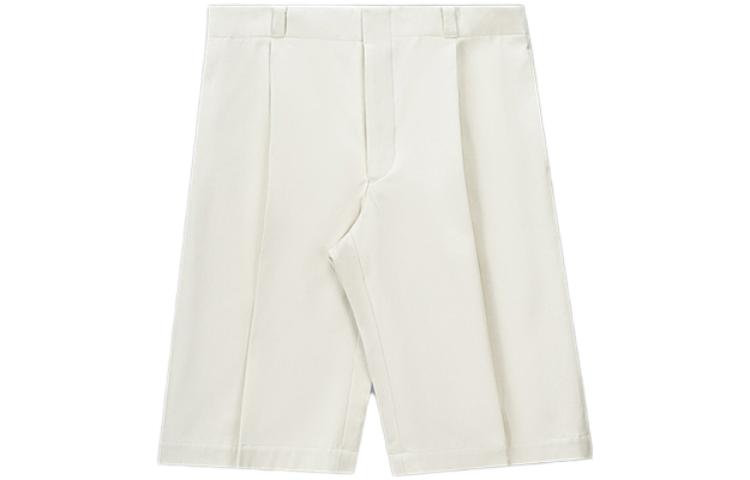 Order トムブラウン FW23 プリーツカジュアルショーツ ナチュラルホワイト MTU318A-F0175-113