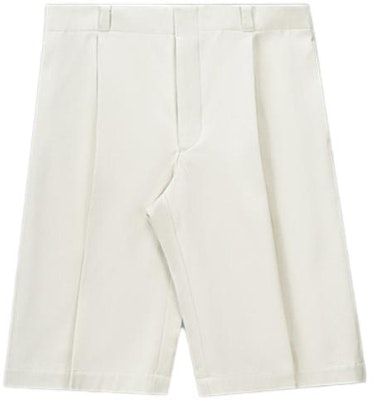 トムブラウン FW23 プリーツカジュアルショーツ ナチュラルホワイト MTU318A-F0175-113 Order トムブラウン FW23 プリーツカジュアルショーツ ナチュラルホワイト MTU318A-F0175-113