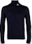 Buy THOM BROWNE FW23 Slim Fit Wool Turtleneck Sweater Biru MKA475A-Y1014-415
