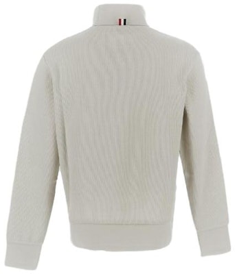 THOM BROWNE FW23 純色高領毛衣 奶白色. MJT379A-J0083-113 Lookbook THOM BROWNE FW23 純色高領毛衣 奶白色. MJT379A-J0083-113