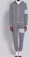 Lookbook Thom Browne FW23 經典四條紋灰色針織運動長褲 男款 MJQ082A-06452-035
