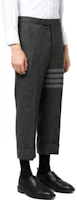 Purchase トムブラウン FW23 グレー ストライプ ルーズ ストレートパンツ メンズ グレー MTC213A-05385-025