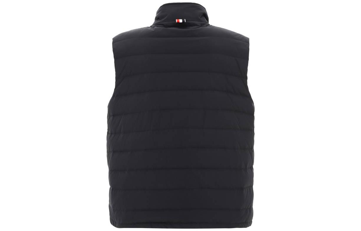 Thom Browne FW23 Pre-Fall  Black Solid Zip-Up Vest. MVD024X-07259-015 圖 3