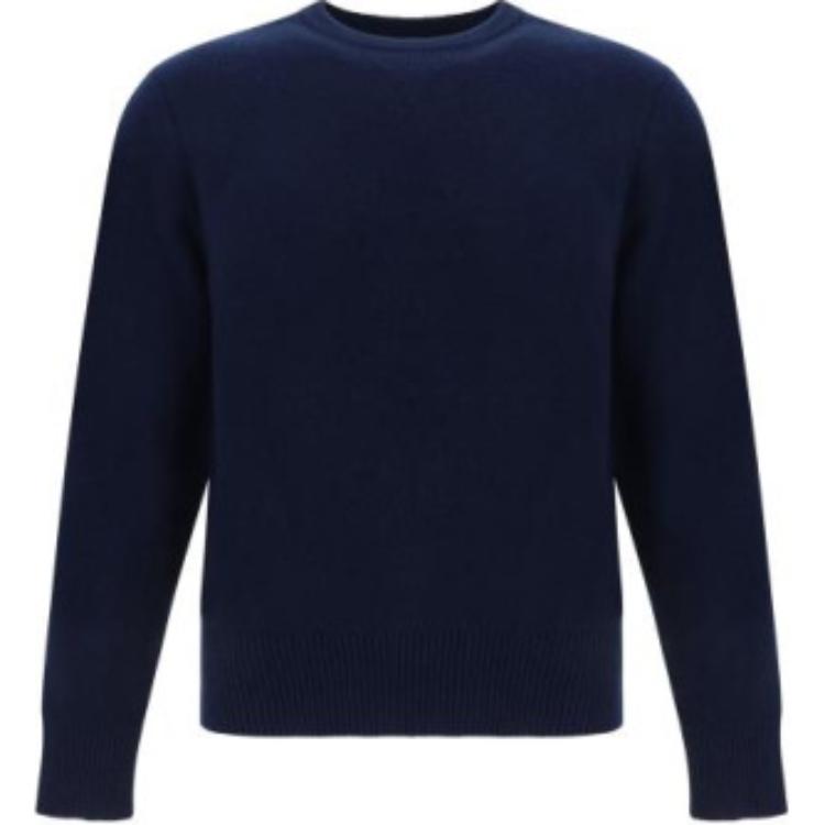 Order Jersey Cuello Redondo Thom Browne FW24 Azul con Rayas. MKA518A-Y1029-415