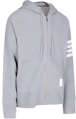 톰브라운 그레이 클래식 4-바 스트라이프 집 후디 - 봄 컬렉션. MJT022L-00535-068 Lookbook 톰브라운 그레이 클래식 4-바 스트라이프 집 후디 - 봄 컬렉션. MJT022L-00535-068