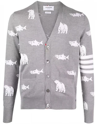 汤姆布朗 灰色条纹V领毛衣 MKC350A-Y1002-055 Buy 汤姆布朗 灰色条纹V领毛衣 MKC350A-Y1002-055