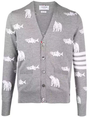 汤姆布朗 灰色条纹V领毛衣 MKC350A-Y1002-055 Order 汤姆布朗 灰色条纹V领毛衣 MKC350A-Y1002-055