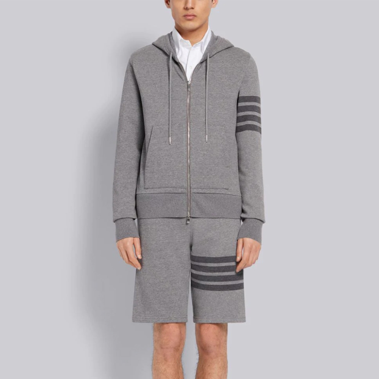 Shop 汤姆布朗灰色条纹休闲短裤 - 夏季款 MJQ012A-06910-035