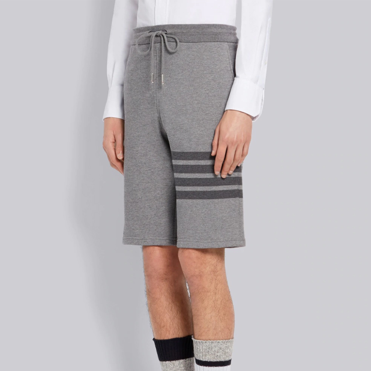 Sizing 汤姆布朗灰色条纹休闲短裤 - 夏季款 MJQ012A-06910-035