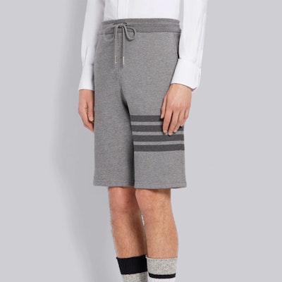 汤姆布朗灰色条纹休闲短裤 - 夏季款 MJQ012A-06910-035 Sizing 汤姆布朗灰色条纹休闲短裤 - 夏季款 MJQ012A-06910-035