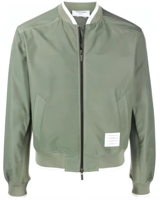 汤姆布朗绿色拉链夹克圆领外套 MJT342A-07651-320 Buy 汤姆布朗绿色拉链夹克圆领外套 MJT342A-07651-320