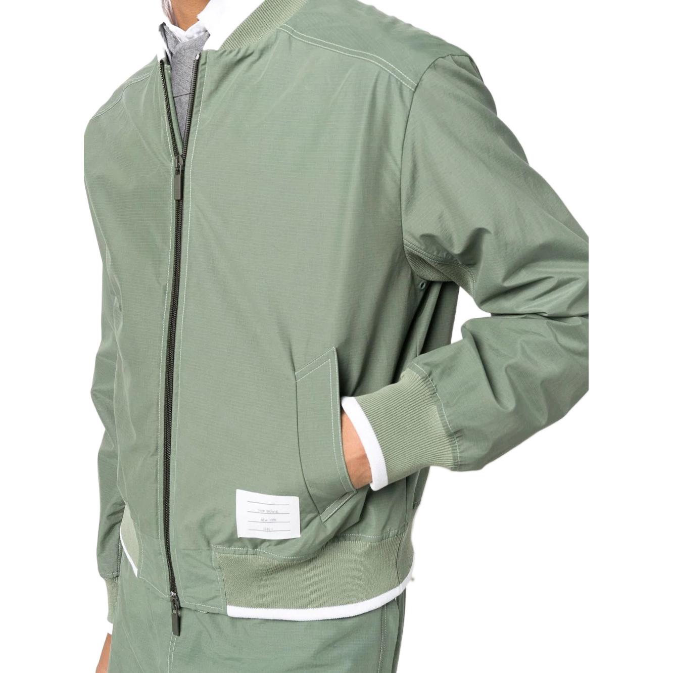 Purchase 汤姆布朗绿色拉链夹克圆领外套 MJT342A-07651-320