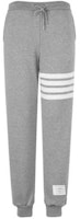 THOM BROWNE Grey 4-Stripes Knitted Sweatpants Classic Spring Style MJQ008H-00535-068 THOM BROWNE Grey 4-Stripes Knitted Sweatpants Classic Spring Style MJQ008H-00535-068