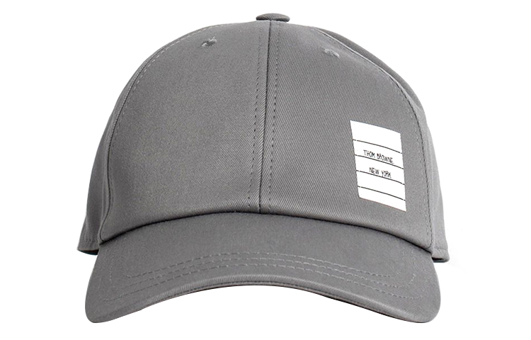 Order トムブラウン グレー コットン ベースボールキャップ ユニセックス カップル向け MHC328A-03788-035