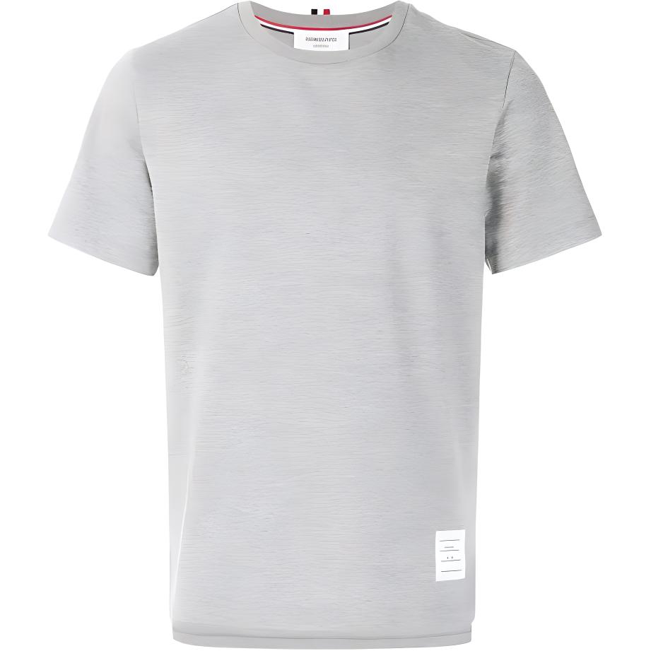 Thom Browne Grey Crewneck T-Shirt Men Summer Edition MJS067A-00042-055