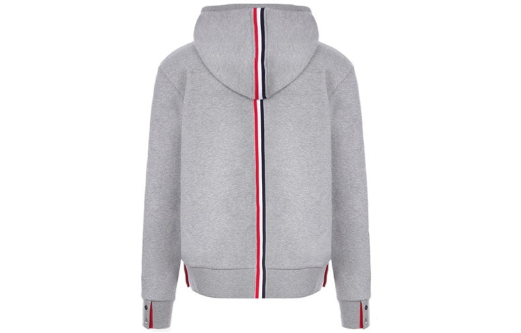 Lookbook トムブラウン グレー フーディー シグネチャーストライプ付き MJT153A-03377-055