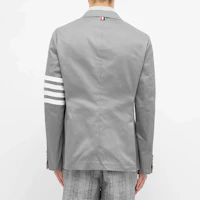 Purchase Thom Browne Grey IVY BOY Classic Striped Blazer Back-to-School Edition. MJU490A-03788-035