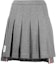 Buy THOM BROWNE 灰色百褶迷你裙附標誌貼布 學院風回歸校園穿搭 FJK053A-06931-035