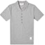 Order Thom Browne Polo Gris Logo Sólido Edición Verano Regreso a Clases MJP052A-00042-055
