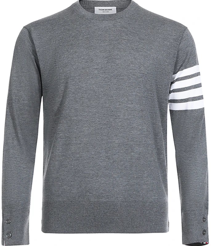 thom-browne-grey-striped-crewneck-long-sleeve-sweater-mka-002-a-00014-038