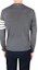 Purchase Sweater Lengan Panjang Bergaris Kelabu Thom Browne MKA002A-00014-038