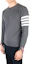 Details for Sweater Lengan Panjang Bergaris Kelabu Thom Browne MKA002A-00014-038