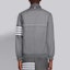 Purchase Thom Browne Grey Striped Nylon Zip-Up Jacket MJT266A-06859-045