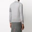 Shop Cardigan de Lana Gris Clásico 4-Bar Thom Browne SS21 MKC002B-00014-055