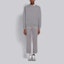 Lookbook THOM BROWNE Sweatshirt Abu-Abu dengan Detail Empat Garis. MJT255A-06931-035