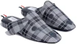 Lookbook Thom Browne Hector Slippers 'Grey Black Shearling' MFL052A08155