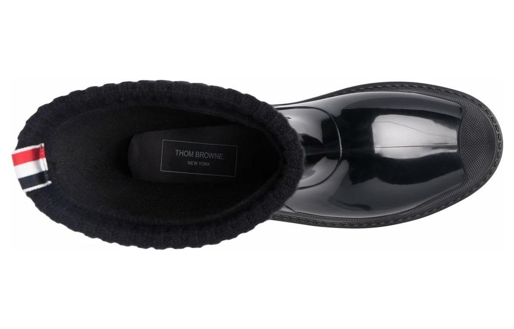 Thom Browne High-Top Boot 'Black' 圖 3