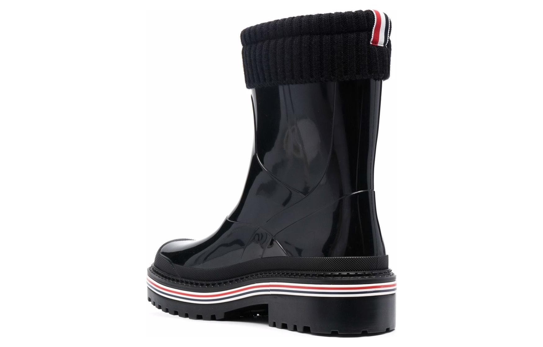 Thom Browne High-Top Boot 'Black' 圖 4