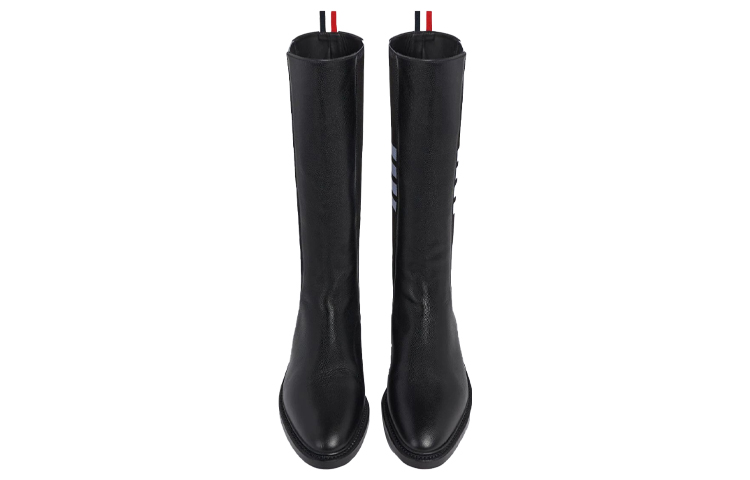 Thom Browne High-Top Chelsea Boot 'Pebble Grain Black' 圖 4