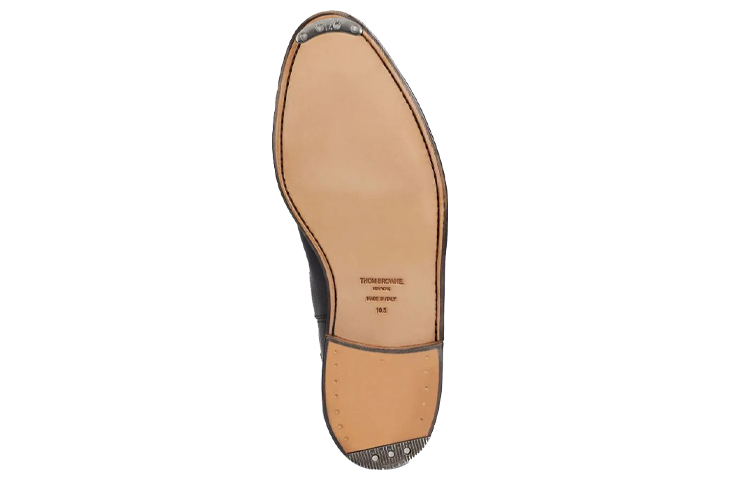 Thom Browne High-Top Chelsea Boot 'Pebble Grain Black' 圖 5