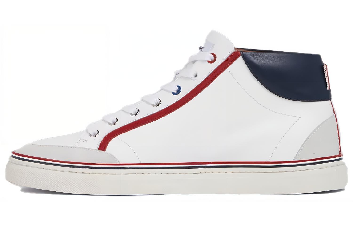 Thom Browne High-Top Sneaker 'White Calfskin'